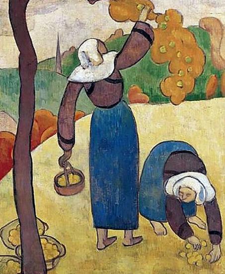 Emile Bernard Breton peasants China oil painting art